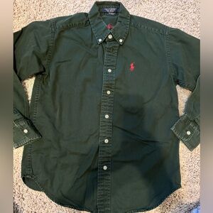 Polo by Ralph Lauren boys Green Shirt